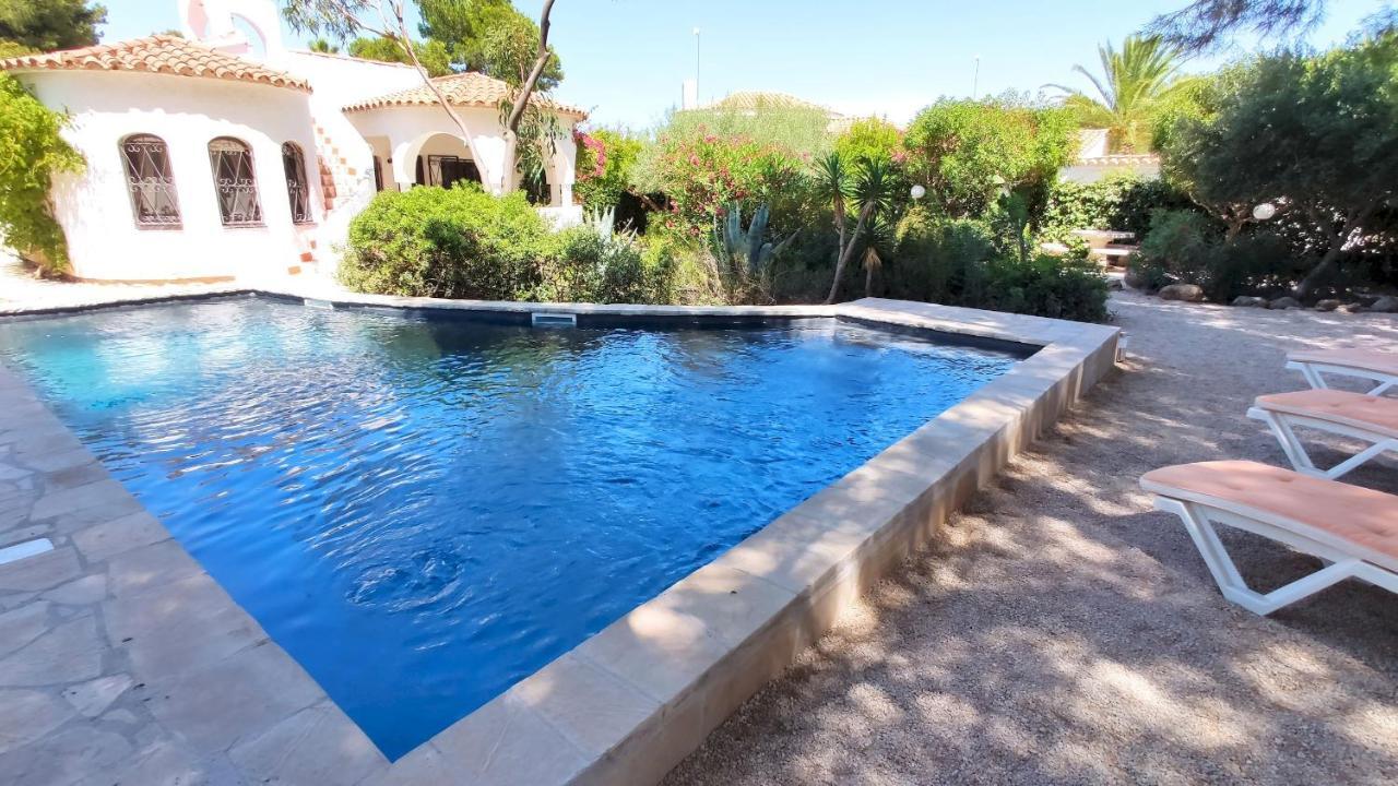 Villa Dos Calas - Bonita Villa De Estilo Rustico Y Piscina De Agua Salada L'Ametlla de Mar Zewnętrze zdjęcie