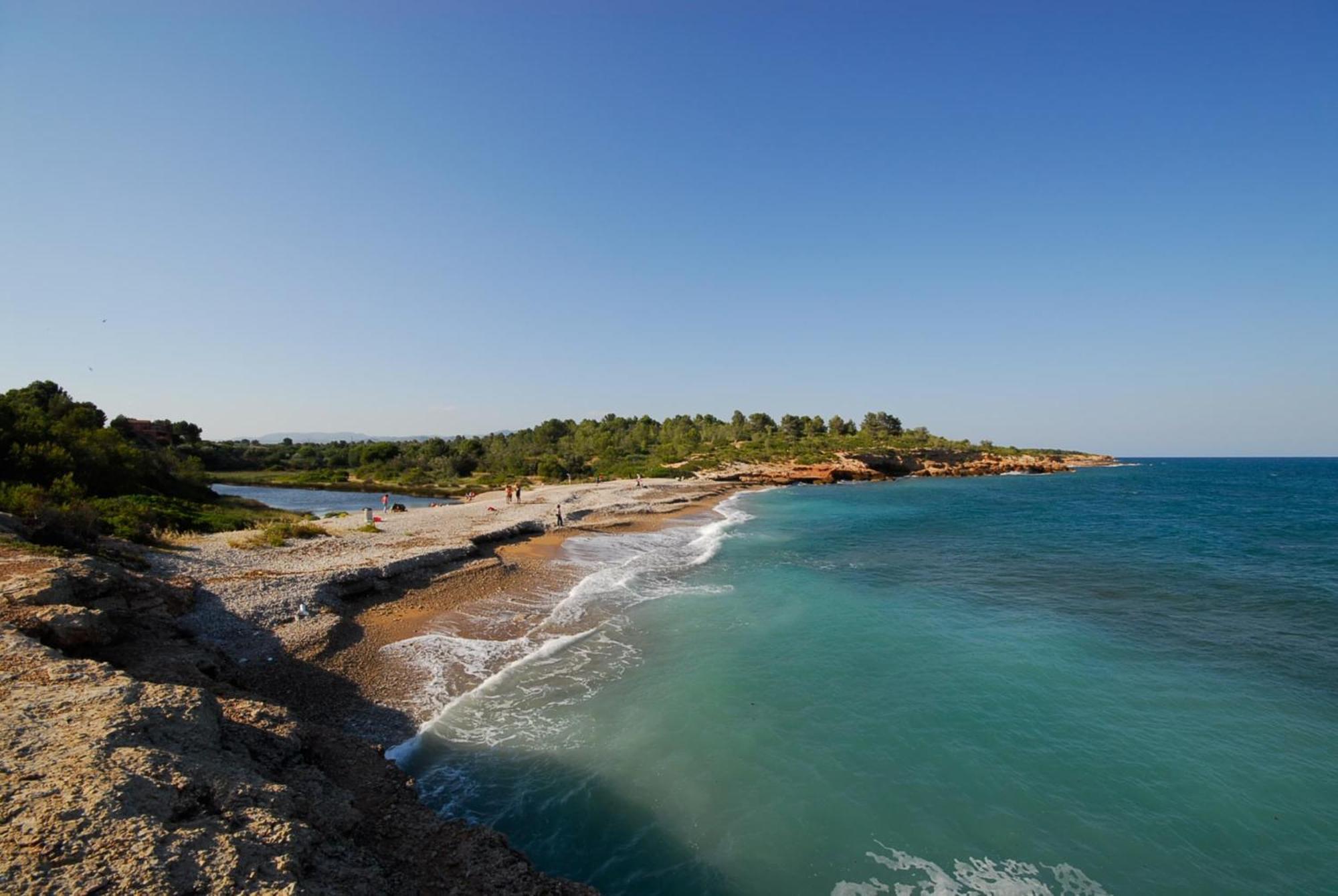 Villa Dos Calas - Bonita Villa De Estilo Rustico Y Piscina De Agua Salada L'Ametlla de Mar Zewnętrze zdjęcie