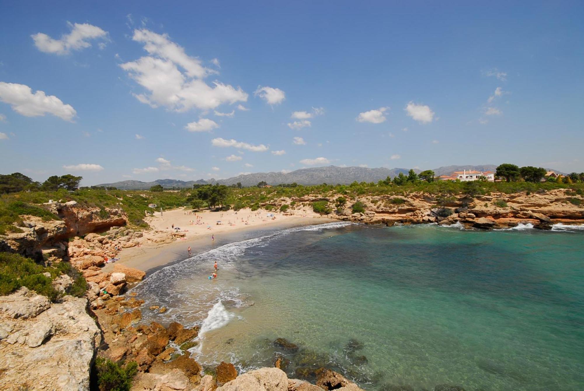 Villa Dos Calas - Bonita Villa De Estilo Rustico Y Piscina De Agua Salada L'Ametlla de Mar Zewnętrze zdjęcie
