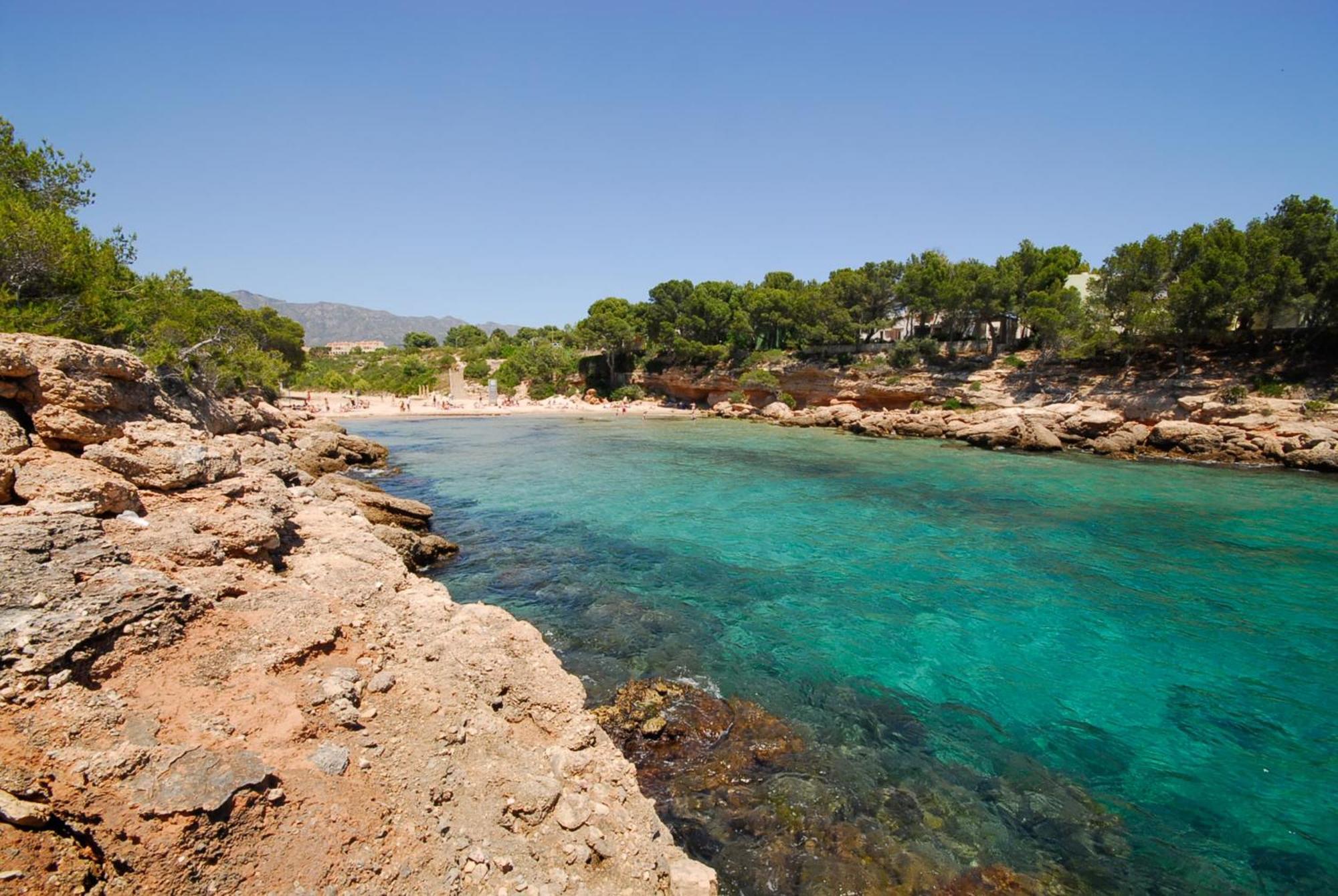 Villa Dos Calas - Bonita Villa De Estilo Rustico Y Piscina De Agua Salada L'Ametlla de Mar Zewnętrze zdjęcie